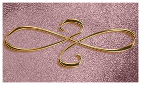 DNSEMP-C-601-BZ-SH-OR Bronze Scroll Shimmer Orchid